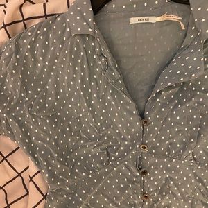 Kimchi Blue Polka-Dot Dress
